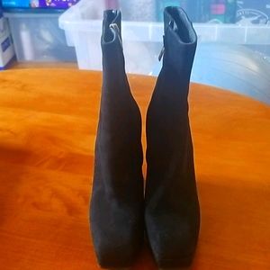 YSL heel boots